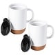 preview thumbnail 3 of 3, 4 Piece 16.5 Ounce Stoneware Travel Mug Set