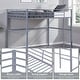 preview thumbnail 3 of 31, Metal Loft Bed Twin, Loft Bed Frame with Guard Rails and Flat Ladder