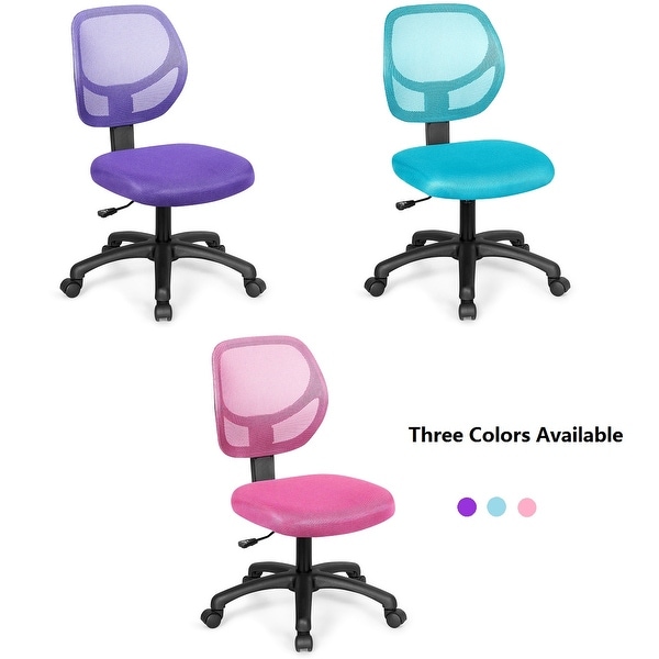 Armless mesh office chair cheap