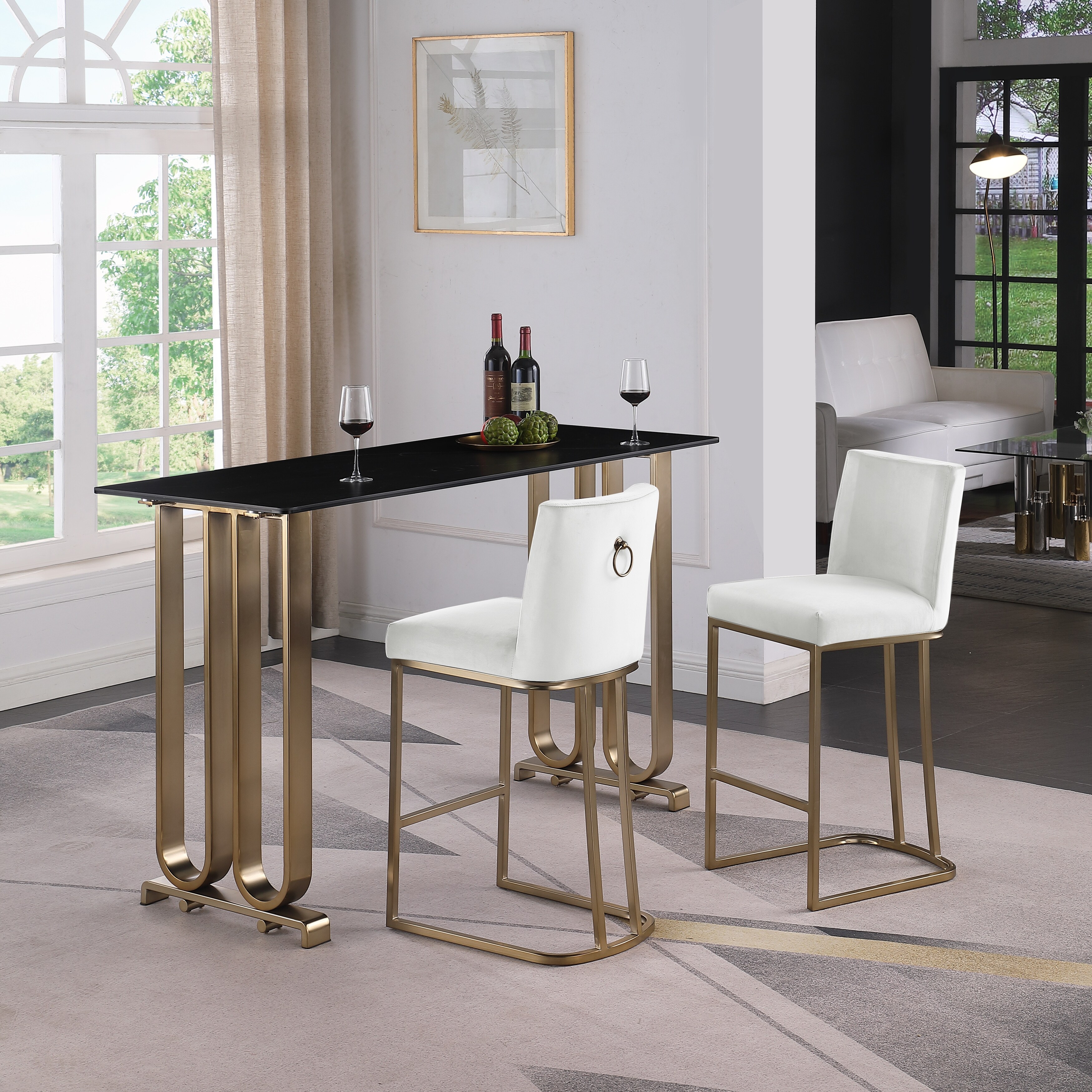 Comfy accent chair set of 2 on sale