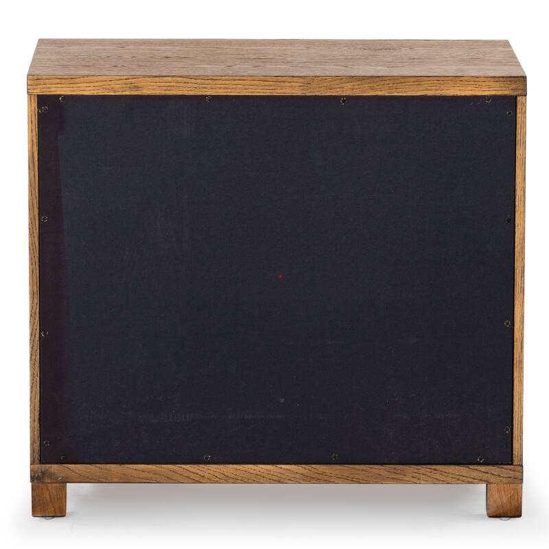 SAFAVIEH Couture Tobiette 2 Drawer Wood Nightstand