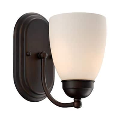 Trans Globe Lighting Clayton Single Light 6" Wide Bathroom Sconce with