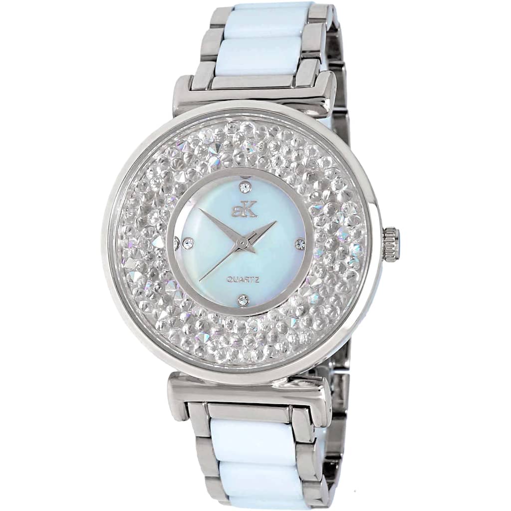 Adee Kaye Women's Pisa Mother of Pearl Dial Watch - AK8660 - Mother of Pearl - One Size