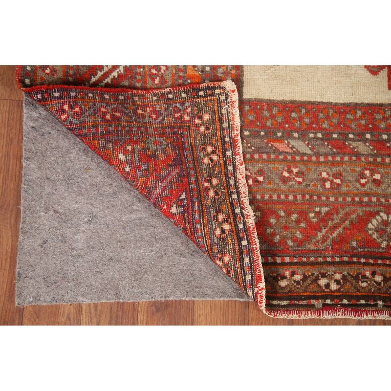 Malayer Vegetable Dye Persian Rug Hand-knotted Wool Carpet - 4'2" x 6'8"