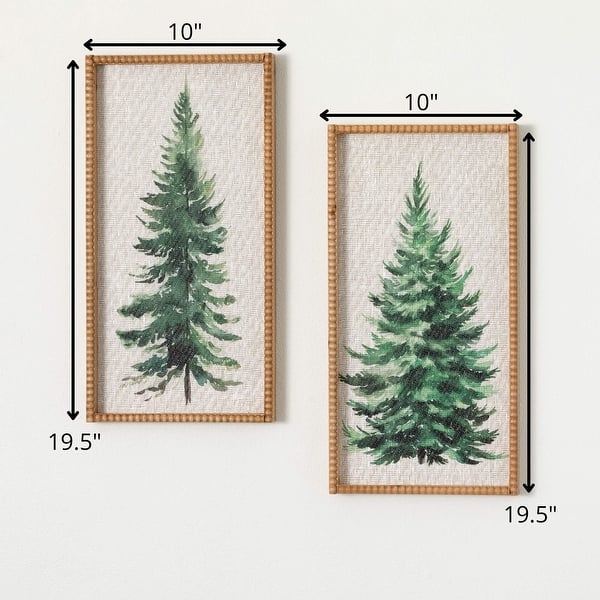 Sullivans Christmas Pine Tree Wall Decor - Bed Bath & Beyond - 40764050