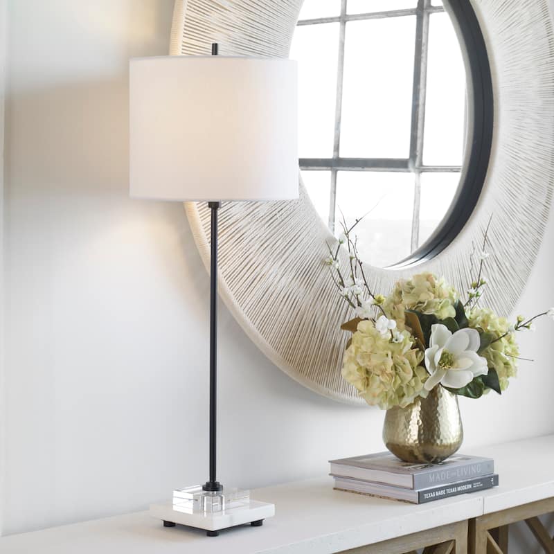Uttermost Ciara Sleek Buffet Lamp - 33 x 11 x 11 - 33 x 11 x 11