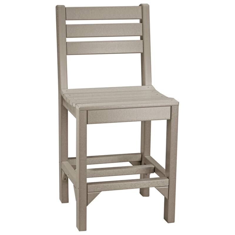 Set of 4 Poly Lumber Island Side Chairs