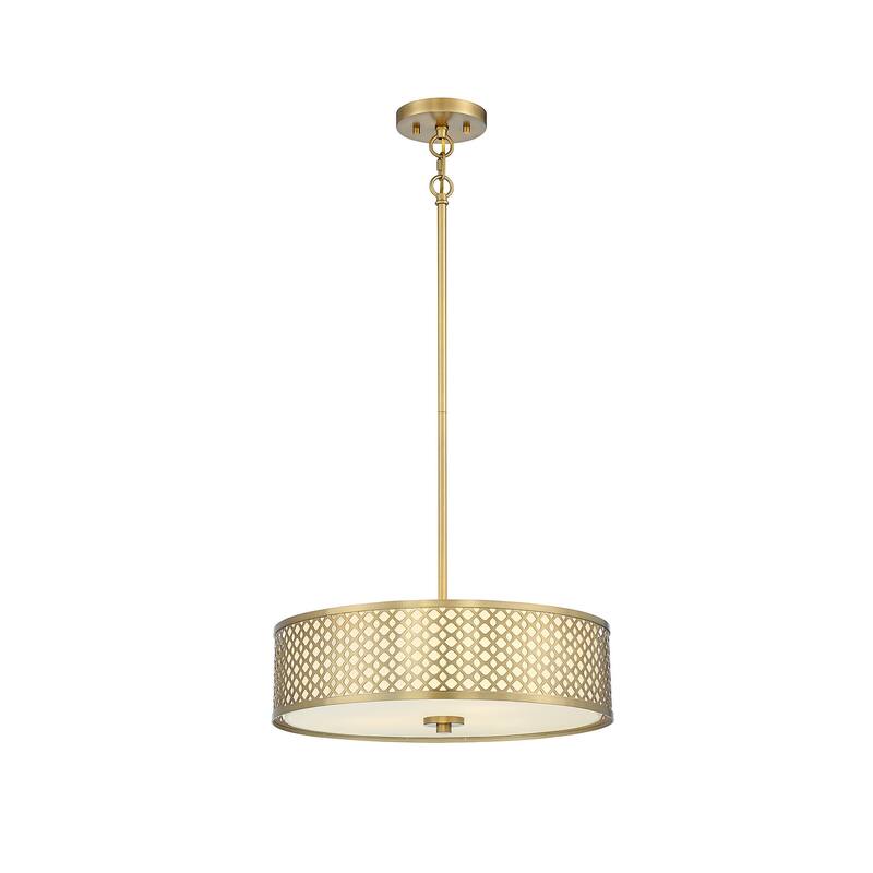 Meridian M70108 3 Light 18" Wide Pendant