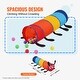preview thumbnail 4 of 12, Kids Play Tunnel Tent for Toddlers, Colorful Pop Up Caterpillar Tunnel Toy for Baby or Pet, Collapsible Gift for Boy and Girl