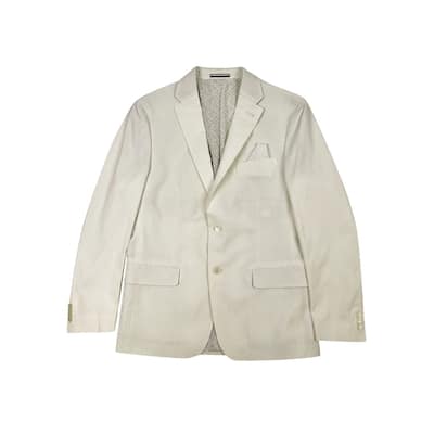 Tommy Hilfiger Men's Modern-Fit Th Flex Suit Separate Jacket (44S, White)