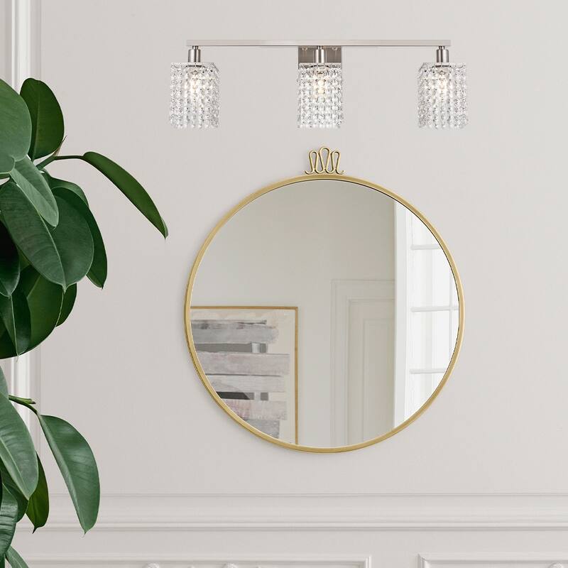 Modern Bathroom Lights with Crystal Shape