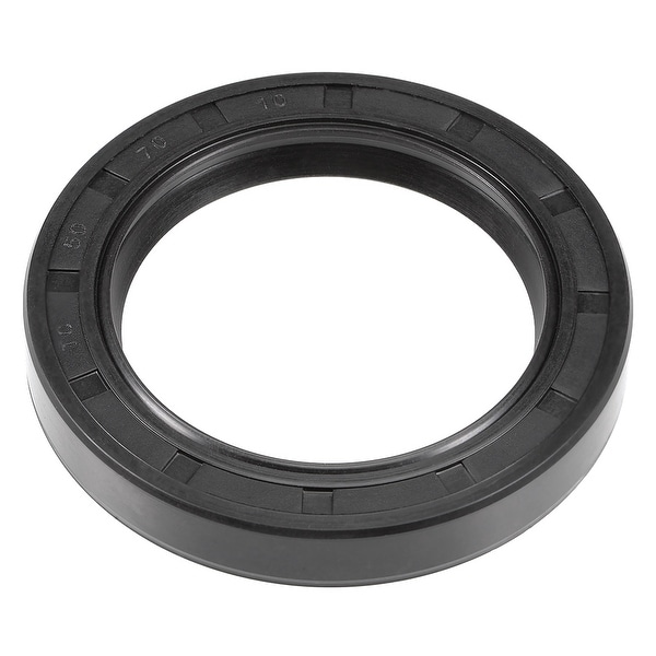 Oil Seal, TC 50mm x 70mm x 10mm, Nitrile Rubber Cover Double Lip