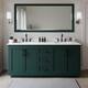 Option Green / White Quartz Top / Matte Black Hardware