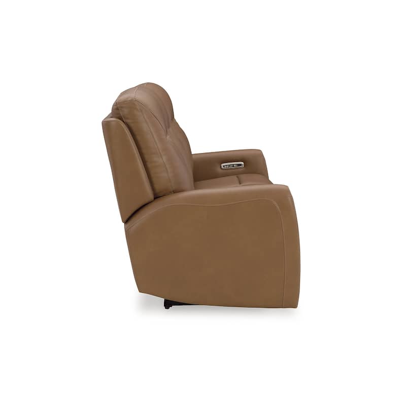 Signature Design by Ashley Tryanny Brown Power Reclining Sofa - 82"W x 39"D x 43"H