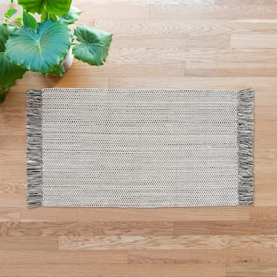 Alexander Home Rebecca Farmhouse Hand-Woven Area Rug