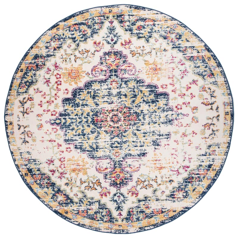 The Curated Nomad Sunset Traditional Vintage Bohemian Rug