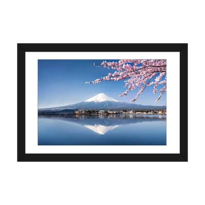 iCanvas "Mount Fuji In Spring" by Jan Becke PFA