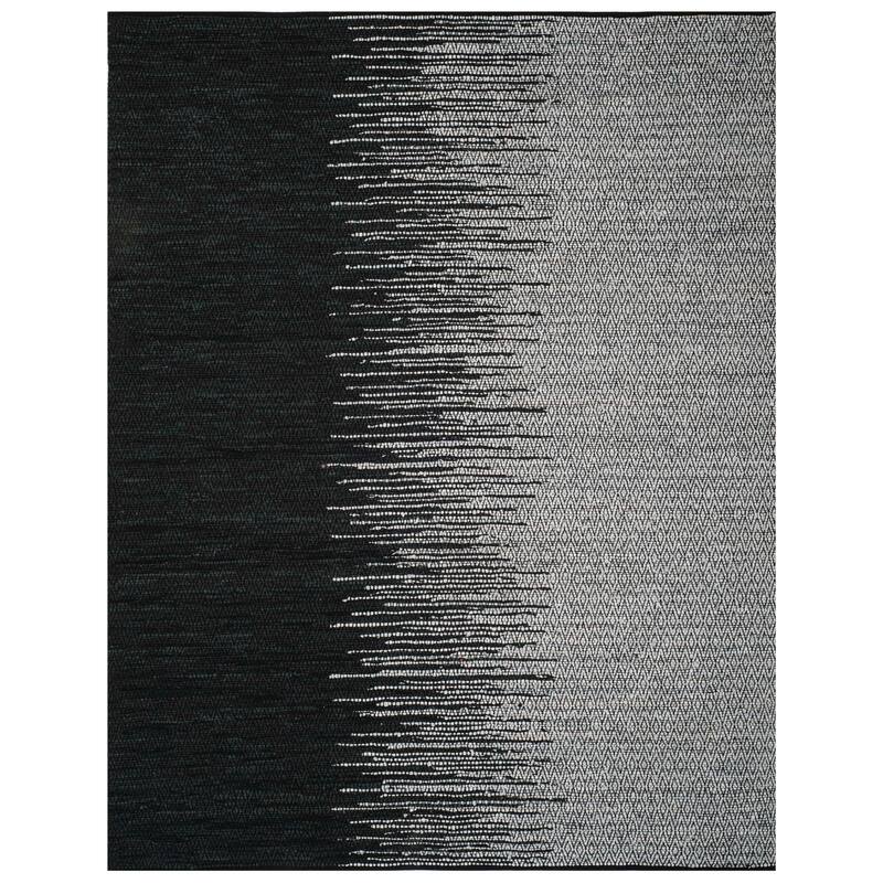 SAFAVIEH Handmade Vintage Boho Leather Denita Modern Stripe Leather