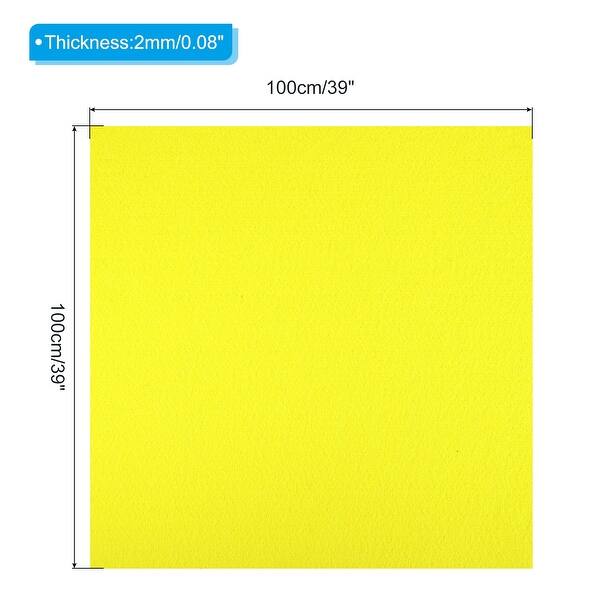 Acrylic Soft Felt Fabric Sheets Fiber Sheet 39x39 Inch 2mm Thick - Bed ...