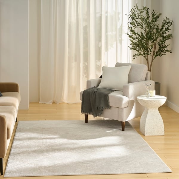 slide 2 of 18, Nourison Serenity Home Indoor only Geometric Area Rug