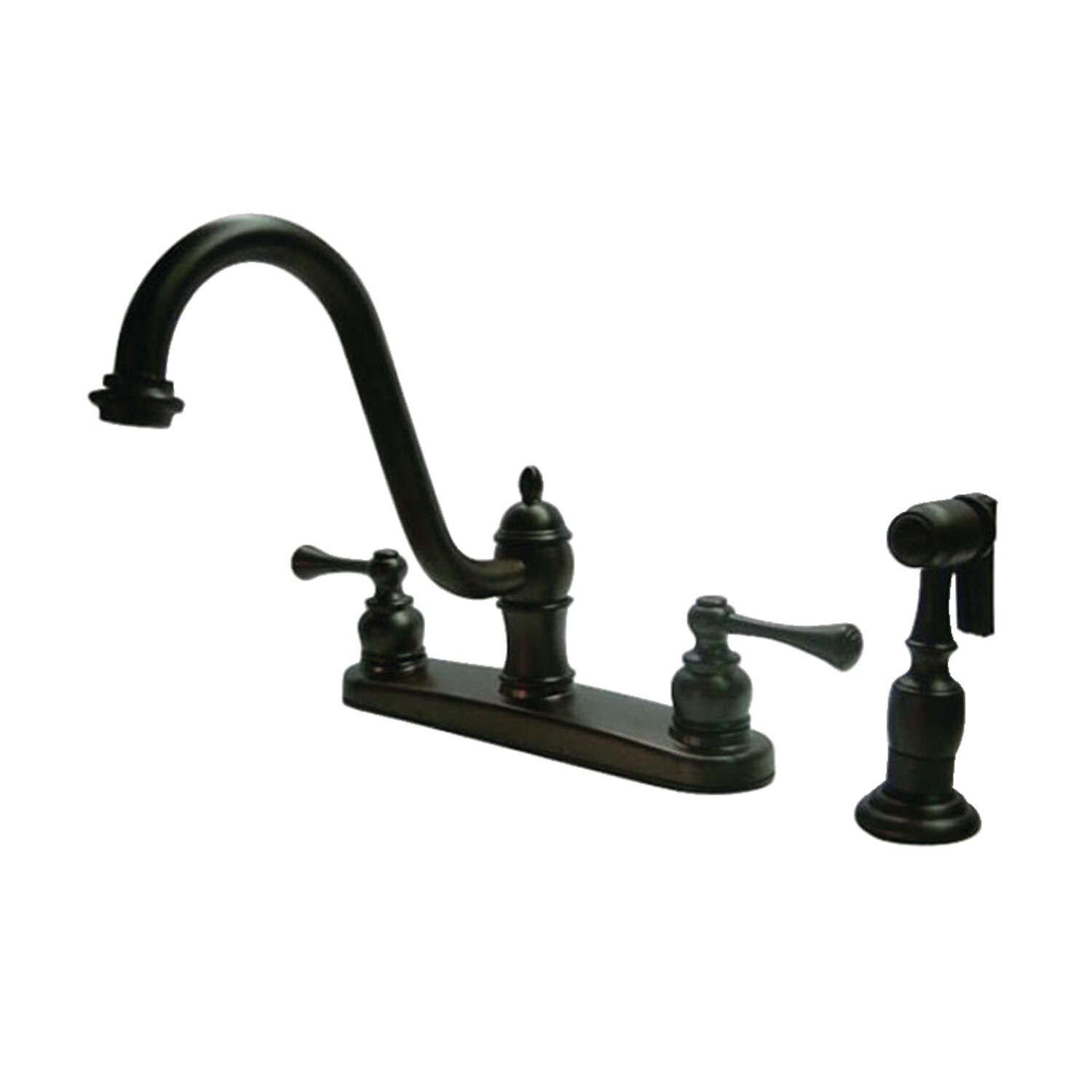 8-Inch Centerset Kitchen Faucet in Oil Rubbed Bronze