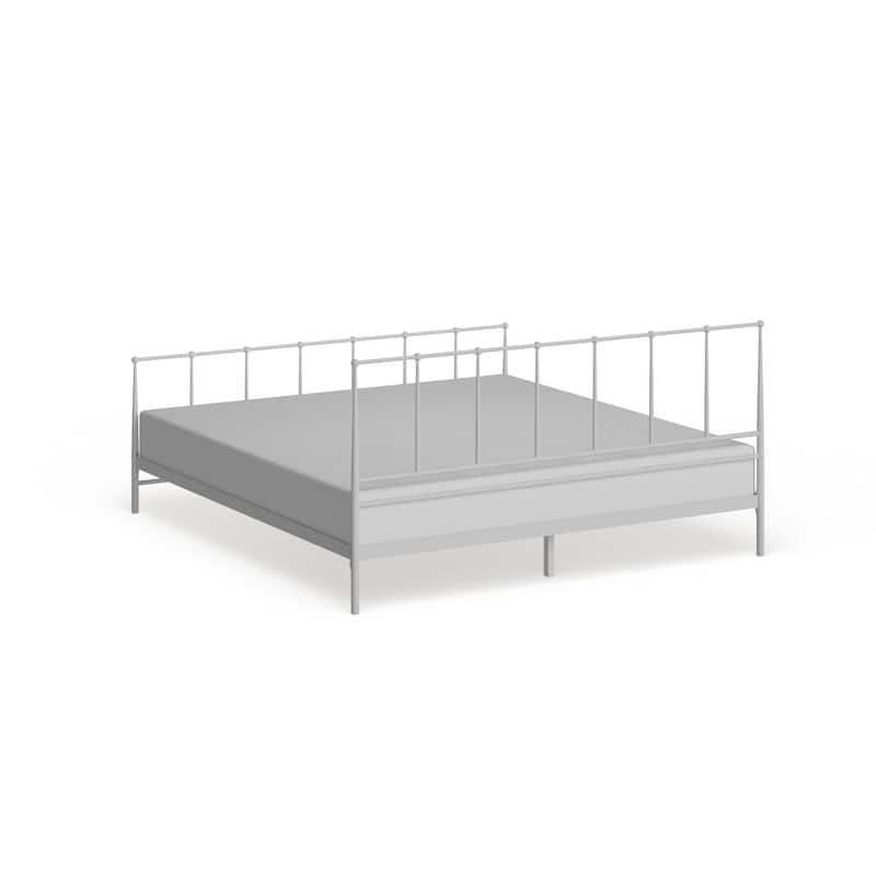 Estate Cottage White Platform Bed