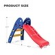 preview thumbnail 4 of 7, 2 Step Children Folding Plastic Slide - 43" x 21" x 28"