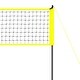 preview thumbnail 3 of 9, Yellow Steel and PE Volleyball Net Set, Adjustable Height and Portable