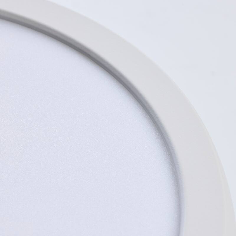 Blink Pro 13W 9in LED Fixture CCT Selectable Round Shape: White Finish 120V