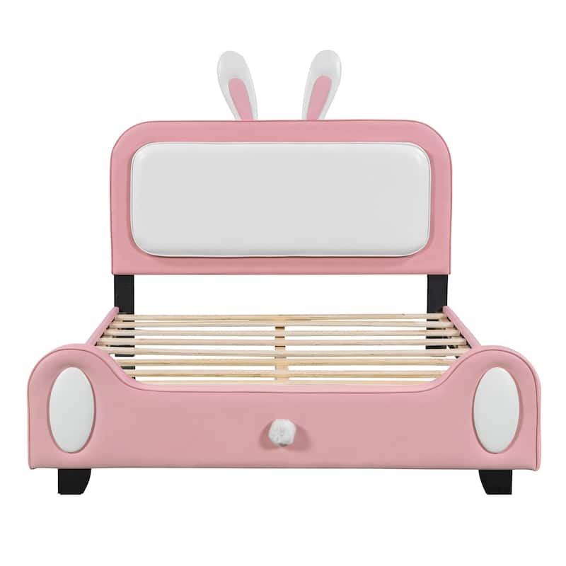 Upholstered Rabbit-Shape Princess Bed - On Sale - Bed Bath & Beyond ...