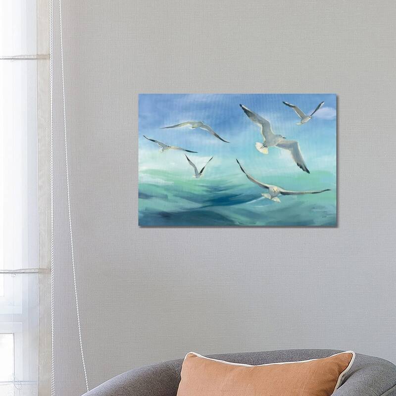 iCanvas "Sea Flight" by Julia Purinton Canvas Print - 18x26x1.5
