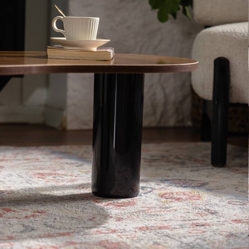 Cloud Coffee Table Side Table for Living Room, Simple Center Table End Table Sofa Table Accent Table