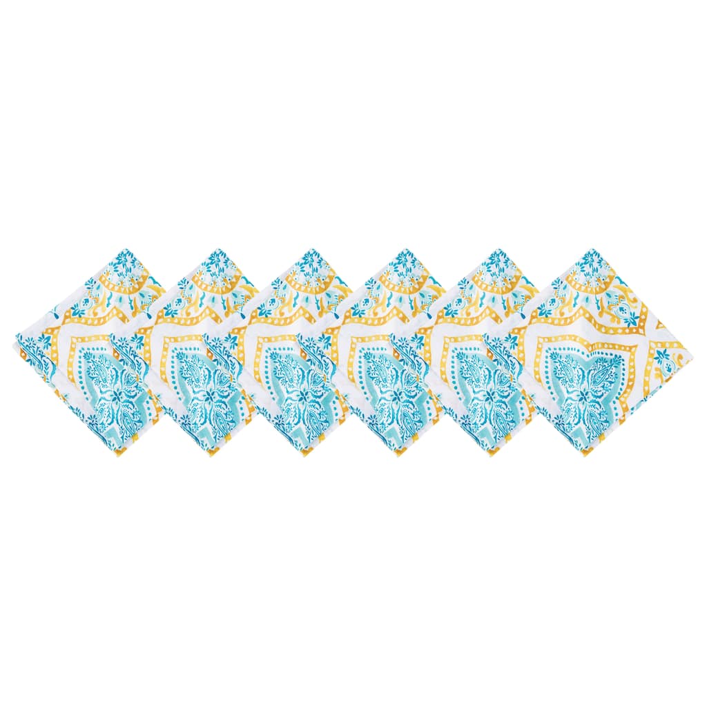 Terrace Medallion Napkin Set of 6 - Set of 6