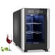 preview thumbnail 3 of 8, 6-Bottle Wine Cooler Refrigerator(46-66°F),Mini Freestanding Beverage Cooler for Summer,Wine Cooler with Temperature Control