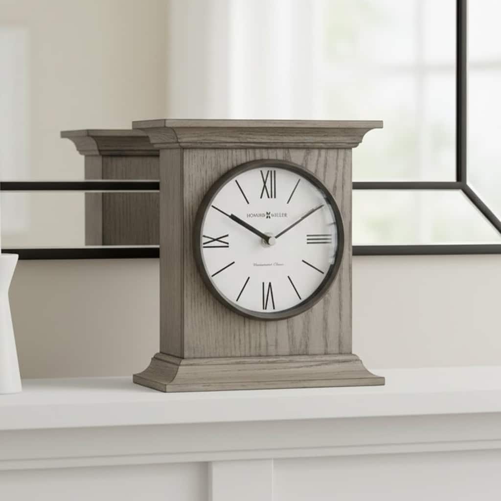 Howard Miller Priscilla Mantel Clock - 7.75-Inches Wide