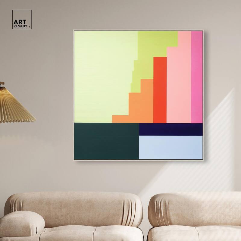Rectilinear Rhapsody I Canvas by Art Remedy