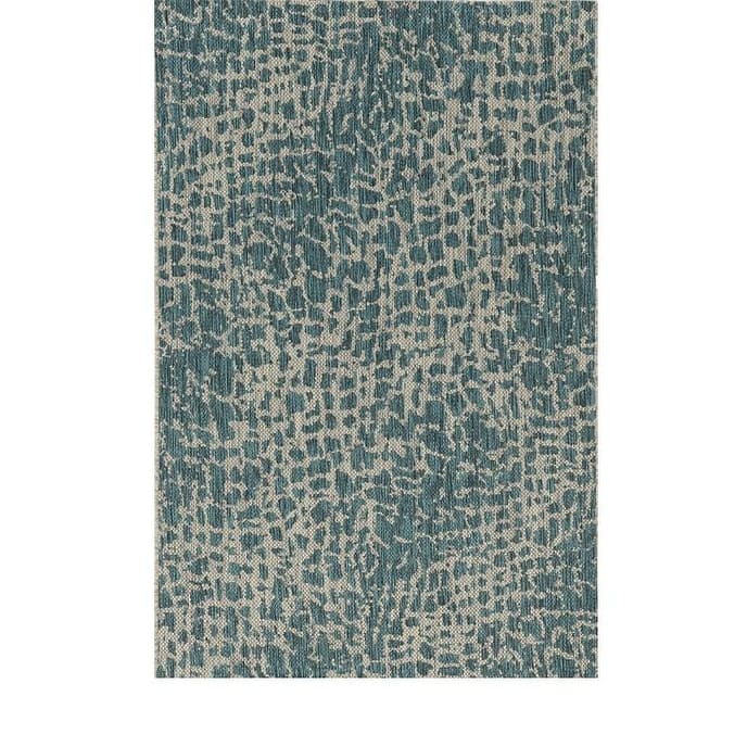 Alfiso Modern Art-Inspired Weather Resistant Modern Chic Outdoor Rug