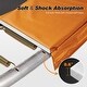 preview thumbnail 4 of 9, ExacMe Trampoline Pad Replacement, Round Safety Spring Cover 10 12 14 15 16 Foot, Orange