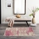 preview thumbnail 87 of 143, Nourison Modern Abstract Sublime Area Rug Ivory/Pink - Rectangle - 2' 2" x 3' 9"