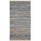 preview thumbnail 11 of 15, SAFAVIEH Handmade Cape Cod Almina Coastal Jute Rug 2'3" x 4' - Natural/Blue - Rectangle