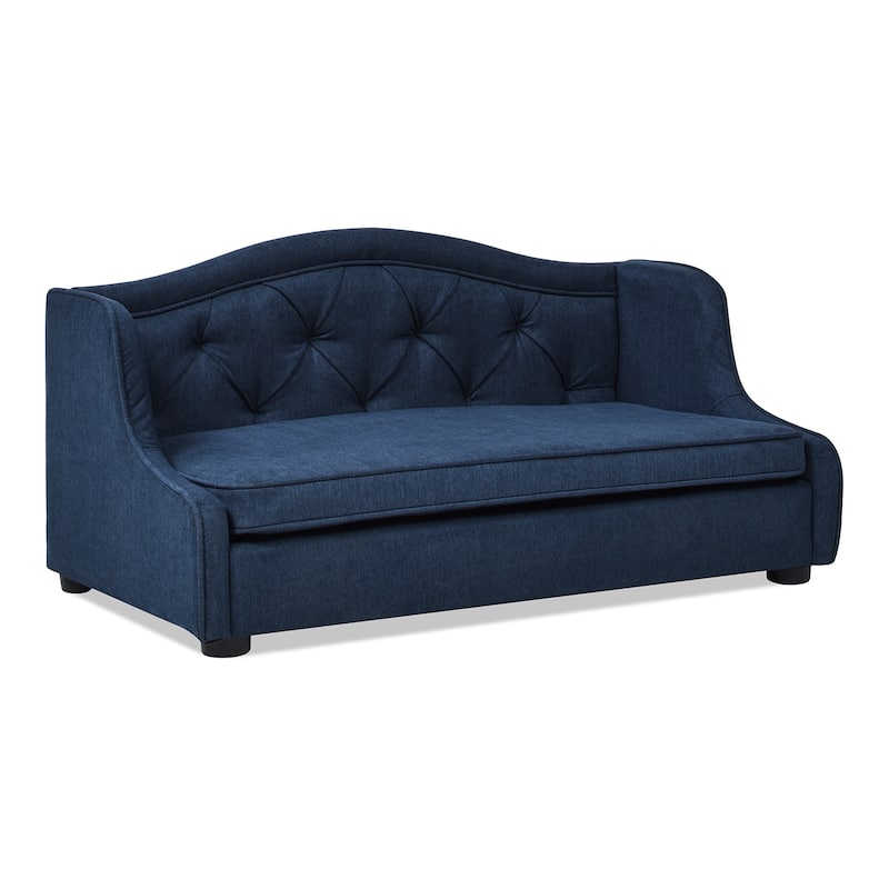 Robin 35" Mid-Century Modern Tufted Wingback Pet Sofa Bed