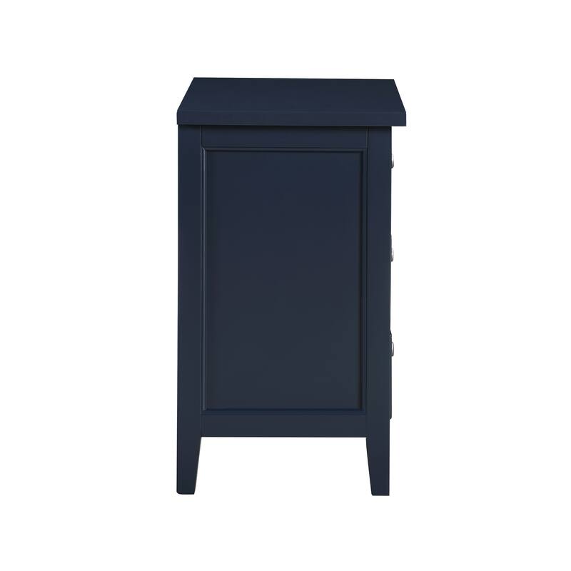 Luca 3-drawer Nightstand, Bedroom Furniture