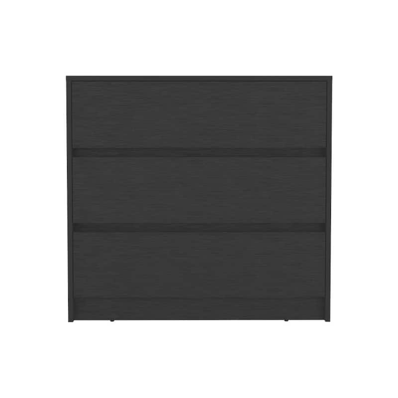 Modern 3 Drawer Dresser Wood Storage Chest for Bedroom or Office