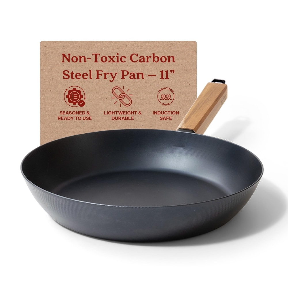 Alva Forest Carbon Steel Pan Pre-Seasoned with Natural Mineral Oil