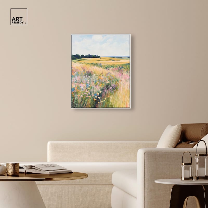 Open Field II Canvas by Art Remedy