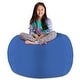 preview thumbnail 86 of 192, Kids' Stuffed Animal Storage Bean Bag Chair Cover or Toy Organizer 48 Inches Extra Large - Solid Royal Blue
