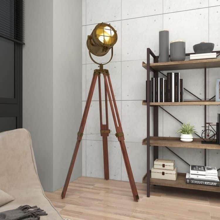 Cinema Studio Prop Light with Tripod Adjustable Floor Lamp - 71"x31"