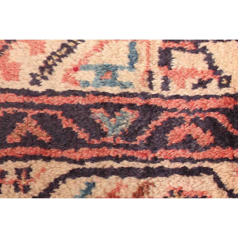 ECARPETGALLERY Hand-knotted Andelz Red Wool Rug - 3'4 x 4'9