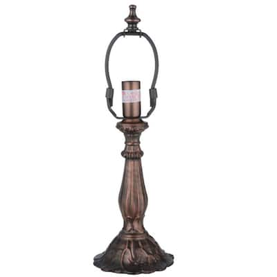 Meyda Tiffany 17285 Lily 8" Tall Lamp Base