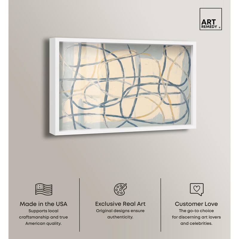 Unbroken Line I Shadowbox by Art Remedy